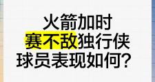开云体育下载-火箭加时大胜夺冠希望，遭遇两连败的简单介绍