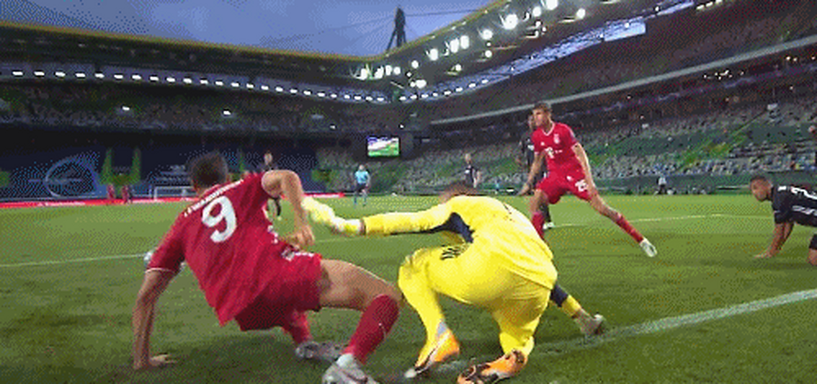 里昂客场不敌拜仁慕尼黑，遭遇淘汰